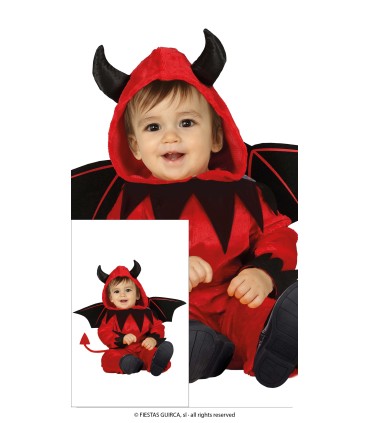 DISFRAZ PEQ. DEMONIO BABY